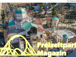 Aufbau des Themenbereichs „Sonnenbucht“ in FANTASIA (März 2025)